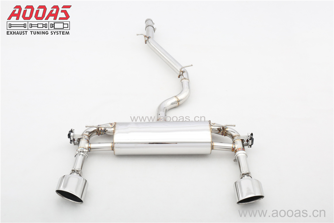 Audi S3 8V Sedan 2.0T All SS304 / Valvetronic Catback System
